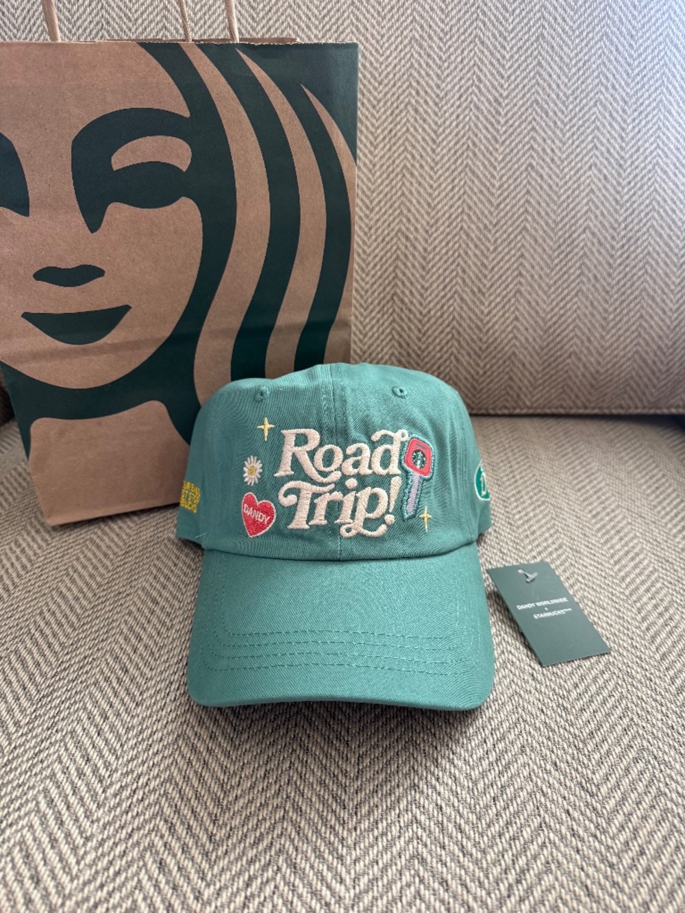 Starbucks x Dandy Road Trip Hat Baseball Cap Limited Edition Summer 2026 Collab